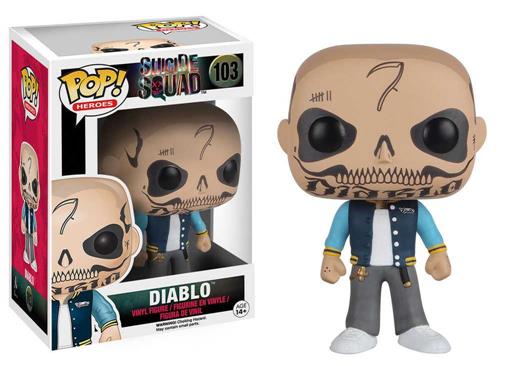 ESCUADRON SUICIDA FIGURA 10 CM DIABLO POP HEROES ESCUADRON SUICIDA FIGURA 10 CM DIABLO POP HEROES