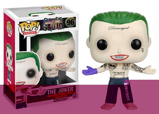ESCUADRON SUICIDA FIGURA 10 CM JOKER POP HEROES ESCUADRON SUICIDA FIGURA 10 CM JOKER POP HEROES