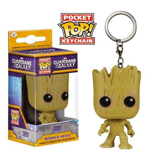 GUARDIANES DE LA GALAXIA LLAVERO POCKET POP VINYL GROOT 4CM GUARDIANES DE LA GALAXIA LLAVERO POCKET POP VINYL GROOT 4CM
