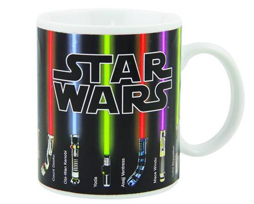 STAR WARS TAZA SENSITIVA AL CALOR LIGHTSABER STAR WARS TAZA SENSITIVA AL CALOR LIGHTSABER