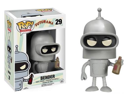 FUTURAMA FIGURA 10 CM BENDER VINYL POP FUTURAMA FIGURA 10 CM BENDER VINYL POP