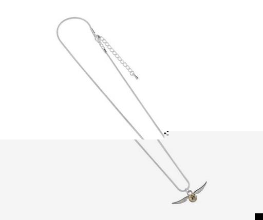 HARRY POTTER COLLAR CON COLGANTE LA SNITCH DORADA (PLATEADO) HARRY POTTER COLLAR CON COLGANTE LA SNITCH DORADA (PLATEADO)