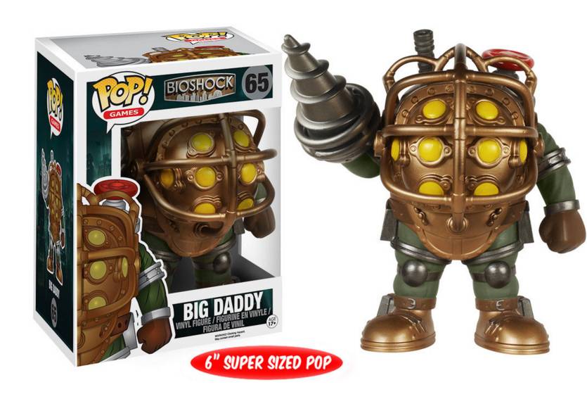 BIOSHOCK FIGURA 16 CM BIG DADDY VINYL POP BIOSHOCK FIGURA 16 CM BIG DADDY VINYL POP