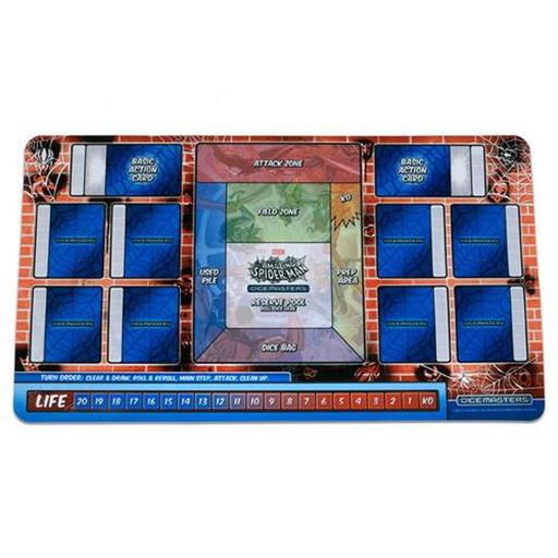 MARVEL DICE MASTERS: SPIDERMAN TAPETE JUEGO MARVEL DICE MASTERS: SPIDERMAN TAPETE JUEGO
