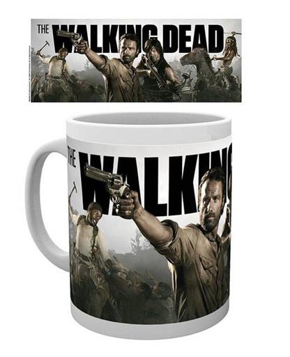 THE WALKING DEAD TAZA BANNER THE WALKING DEAD TAZA BANNER