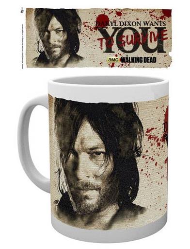 THE WALKING DEAD TAZA DARYL NEEDS YOU THE WALKING DEAD TAZA DARYL NEEDS YOU