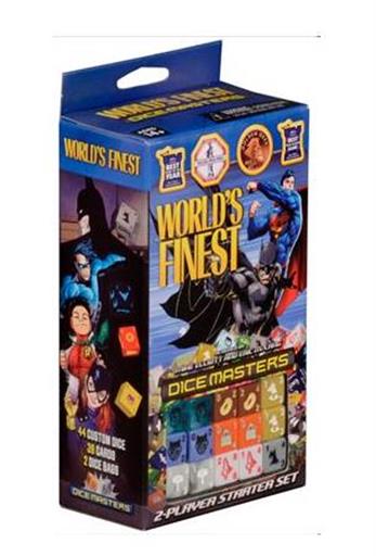 DICE MASTERS DC - SUPERMAN BATMAN STARTER SET DICE MASTERS DC - SUPERMAN BATMAN STARTER SET