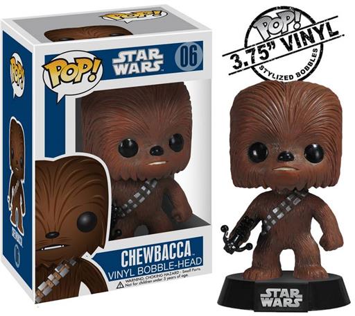 STAR WARS CABEZON 10 CM CHEWBACCA BOBBLE POP STAR WARS CABEZON 10 CM CHEWBACCA BOBBLE POP
