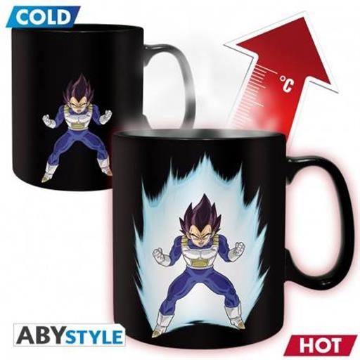 DRAGON BALL Z TAZA 460 ML VEGETA SENSITIVA AL CALOR DRAGON BALL Z TAZA 460 ML VEGETA SENSITIVA AL CALOR