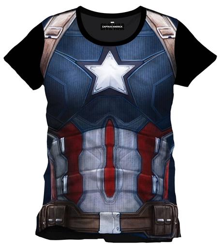 CAPITAN AMERICA CIVIL WAR CAMISETA SUBLIMATION CAP CHEST T-S CAPITAN AMERICA CIVIL WAR CAMISETA SUBLIMATION CAP CHEST T-S