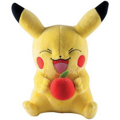 POKEMON PELUCHE 25 CM PIKACHU WITH APPLE POKEMON PELUCHE 25 CM PIKACHU WITH APPLE