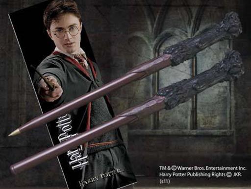 HARRY POTTER BOLIGRAFO VARITA Y MARCAPAGINAS HARRY POTTER BOLIGRAFO VARITA Y MARCAPAGINAS