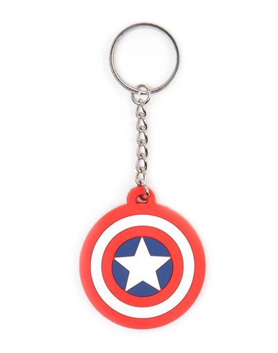 CAPITAN AMERICA LLAVERO CAUCHO SHIELD LOGO CAPITAN AMERICA LLAVERO CAUCHO SHIELD LOGO