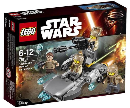 LEGO STAR WARS EPISODIO VII PACK DE COMBATE DE LA RESISTENCIA LEGO STAR WARS EPISODIO VII PACK DE COMBATE DE LA RESISTENCIA