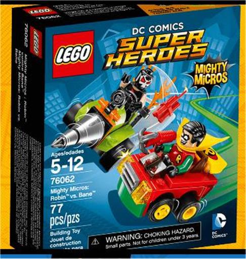 LEGO SUPER HEROES DC MIGHTY MICROS ROBIN VS BANE LEGO SUPER HEROES DC MIGHTY MICROS ROBIN VS BANE