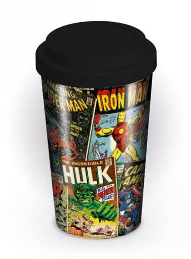 MARVEL COMICS TAZA VIAJE COVERS MARVEL COMICS TAZA VIAJE COVERS