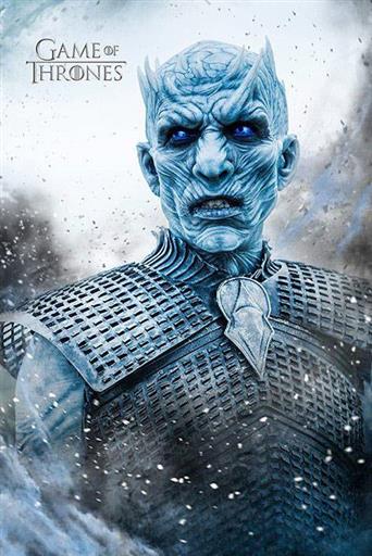 POSTER JUEGO DE TRONOS NIGHT KING 61 x 91 CM POSTER JUEGO DE TRONOS NIGHT KING 61 x 91 CM