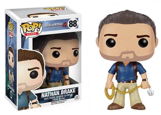 UNCHARTED 4 FIGURA 10 CM NATHAN DRAKE VINYL POP UNCHARTED 4 FIGURA 10 CM NATHAN DRAKE VINYL POP