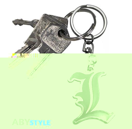 DEATH NOTE LLAVERO 4,5 CM L SYMBOL DEATH NOTE LLAVERO 4,5 CM L SYMBOL