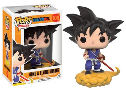 DRAGON BALL Z FIG 10CM VINYL POP GOKU Y NUBE KINTON DRAGON BALL Z FIG 10CM VINYL POP GOKU Y NUBE KINTON