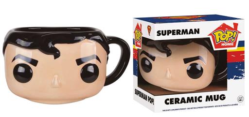 SUPERMAN TAZA FIGURATIVA POP HEROES DC SUPERMAN TAZA FIGURATIVA POP HEROES DC