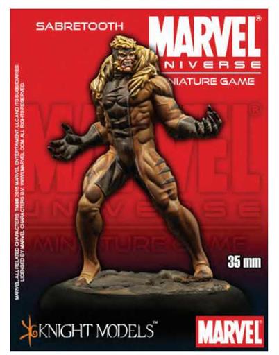 MARVEL UNIVERSE MINIATURE GAME: SABRETOOTH