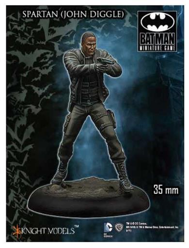 BATMAN MINIATURE GAME: SPARTAN - JOHN DIGGLE (KNIGHT MODELS) BATMAN MINIATURE GAME: SPARTAN - JOHN DIGGLE (KNIGHT MODELS)