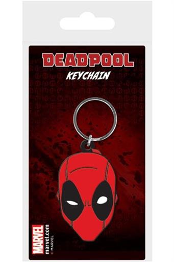 DEADPOOL LLAVERO CAUCHO FACE 6 CM DEADPOOL LLAVERO CAUCHO FACE 6 CM