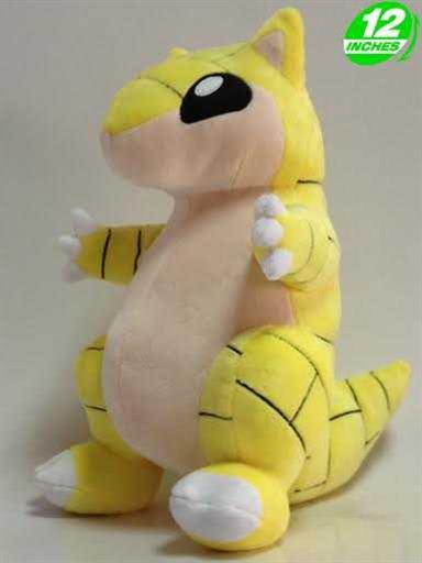 POKEMON PELUCHE 30CM SANDSHREW POKEMON PELUCHE 30CM SANDSHREW