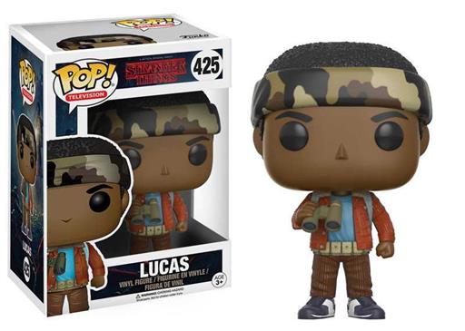STRANGER THINGS POP VINYL FIG 9CM LUCAS STRANGER THINGS POP VINYL FIG 9CM LUCAS