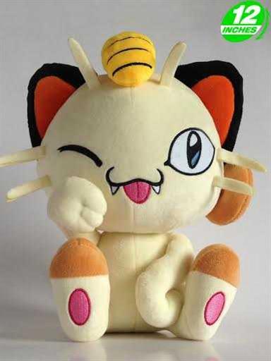 POKEMON PELUCHE 35CM MEOWTH POKEMON PELUCHE 35CM MEOWTH