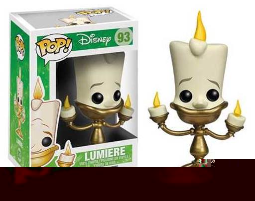 LA BELLA Y LA BESTIA POP VINYL FIGURA LUMIERE 10CM LA BELLA Y LA BESTIA POP VINYL FIGURA LUMIERE 10CM