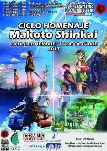 CICLO HOMENAJE MAKOTO SHINKAI: YOUR NAME 141017 19:00H