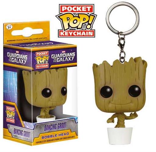 GUARDIANES DE LA GALAXIA LLAVERO 4 CM POCKET POP DANCING GROOT GUARDIANES DE LA GALAXIA LLAVERO 4 CM POCKET POP DANCING GROOT