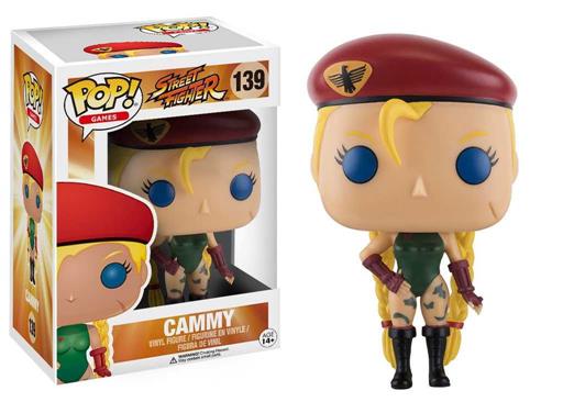 STREET FIGHTER FIGURA 10 CM CAMMY VINYL POP STREET FIGHTER FIGURA 10 CM CAMMY VINYL POP