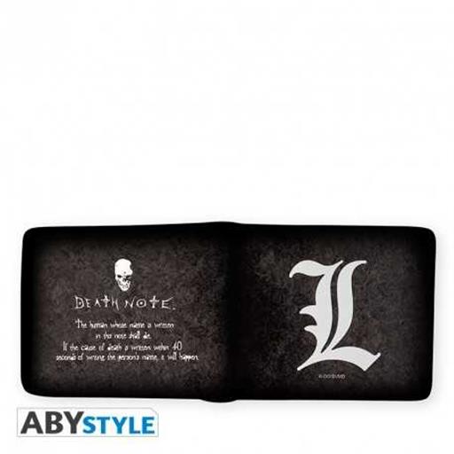 DEATH NOTE CARTERA SIMBOLO L DEATH NOTE CARTERA SIMBOLO L