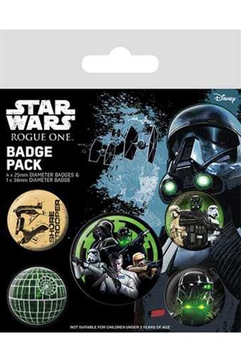STAR WARS ROGUE ONE PACK 5 CHAPAS EMPIRE STAR WARS ROGUE ONE PACK 5 CHAPAS EMPIRE