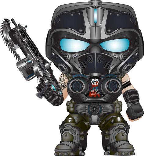 GEARS OF WAR FIGURA 9 CM CLAYTON CARMINE VINYL POP GEARS OF WAR FIGURA 9 CM CLAYTON CARMINE VINYL POP