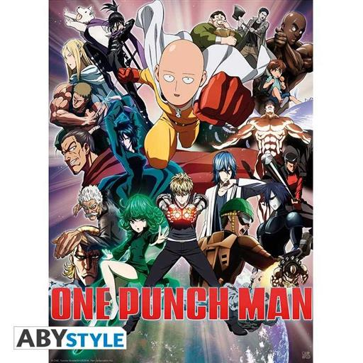 POSTER ONE PUNCH MAN HEROES 52 x 38 CM POSTER ONE PUNCH MAN HEROES 52 x 38 CM