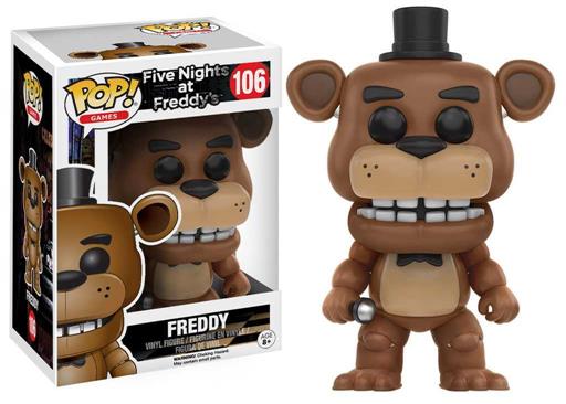 FIVE NIGHTS AT FREDDY'S FIGURA 9 CM FREDDY VINYL POP FIVE NIGHTS AT FREDDY'S FIGURA 9 CM FREDDY VINYL POP