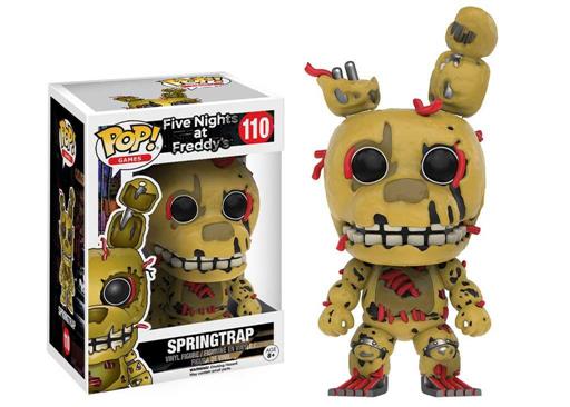FIVE NIGHTS AT FREDDY'S FIGURA 9 CM SPRINGTRAP VINYL POP FIVE NIGHTS AT FREDDY'S FIGURA 9 CM SPRINGTRAP VINYL POP