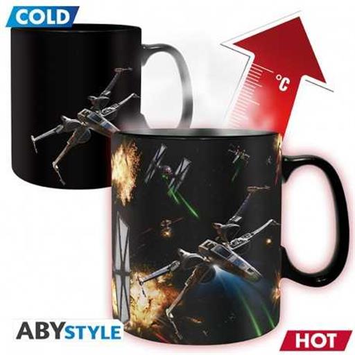 STAR WARS TAZA 460 ML SPACE BATTLE SENSITIVA AL CALOR STAR WARS TAZA 460 ML SPACE BATTLE SENSITIVA AL CALOR
