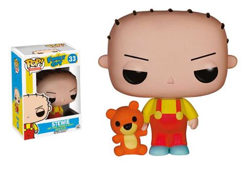 FAMILY GUY FIGURA 9 CM STEWIE VINYL POP FAMILY GUY FIGURA 9 CM STEWIE VINYL POP