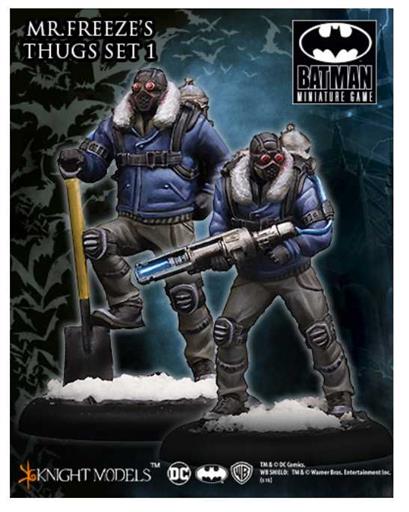 BATMAN MINIATURE GAME: MR FREEZE THUG SET I BATMAN MINIATURE GAME: MR FREEZE THUG SET I