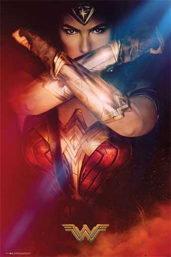 POSTER WONDER WOMAN CROSS 61 x 91 CM POSTER WONDER WOMAN CROSS 61 x 91 CM