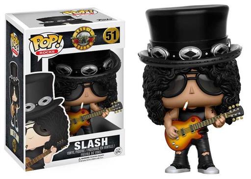GUNS AND ROSES FIG 9 CM SLASH VINYL POP GUNS AND ROSES FIG 9 CM SLASH VINYL POP