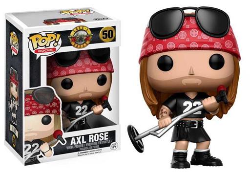 GUNS AND ROSES FIG 9 CM AXL ROSE VINYL POP GUNS AND ROSES FIG 9 CM AXL ROSE VINYL POP