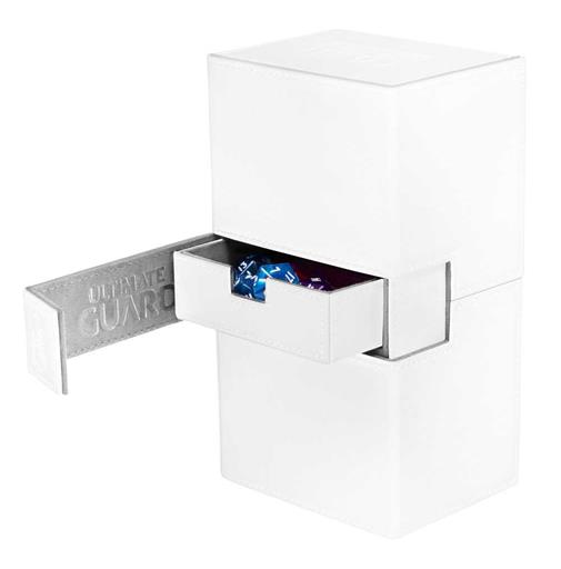 ULTIMATE GUARD TWIN FLIP´N´TRAY DECK CASE 200 CARTAS STANDAR XENOSKIN BLANC ULTIMATE GUARD TWIN FLIP´N´TRAY DECK CASE 200 CARTAS STANDAR XENOSKIN BLANC