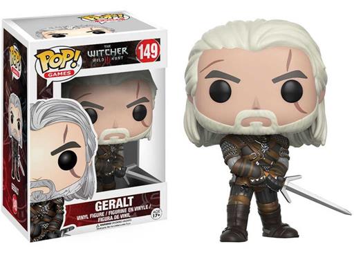 THE WITCHER FIGURA 9 CM GERALT VINYL POP THE WITCHER FIGURA 9 CM GERALT VINYL POP