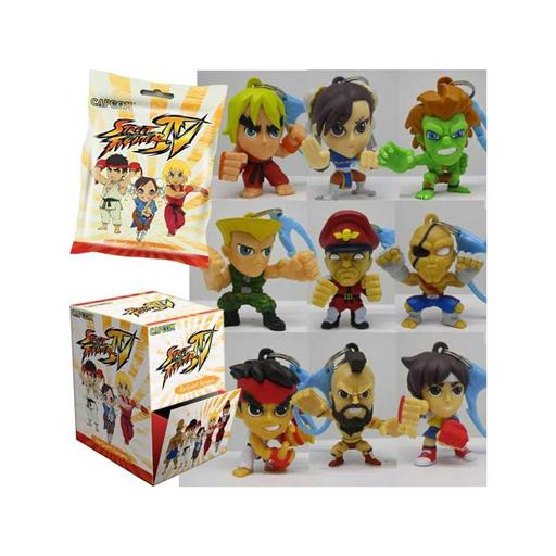 STREET FIGHTER LLAVERO 6 CM SURTIDO